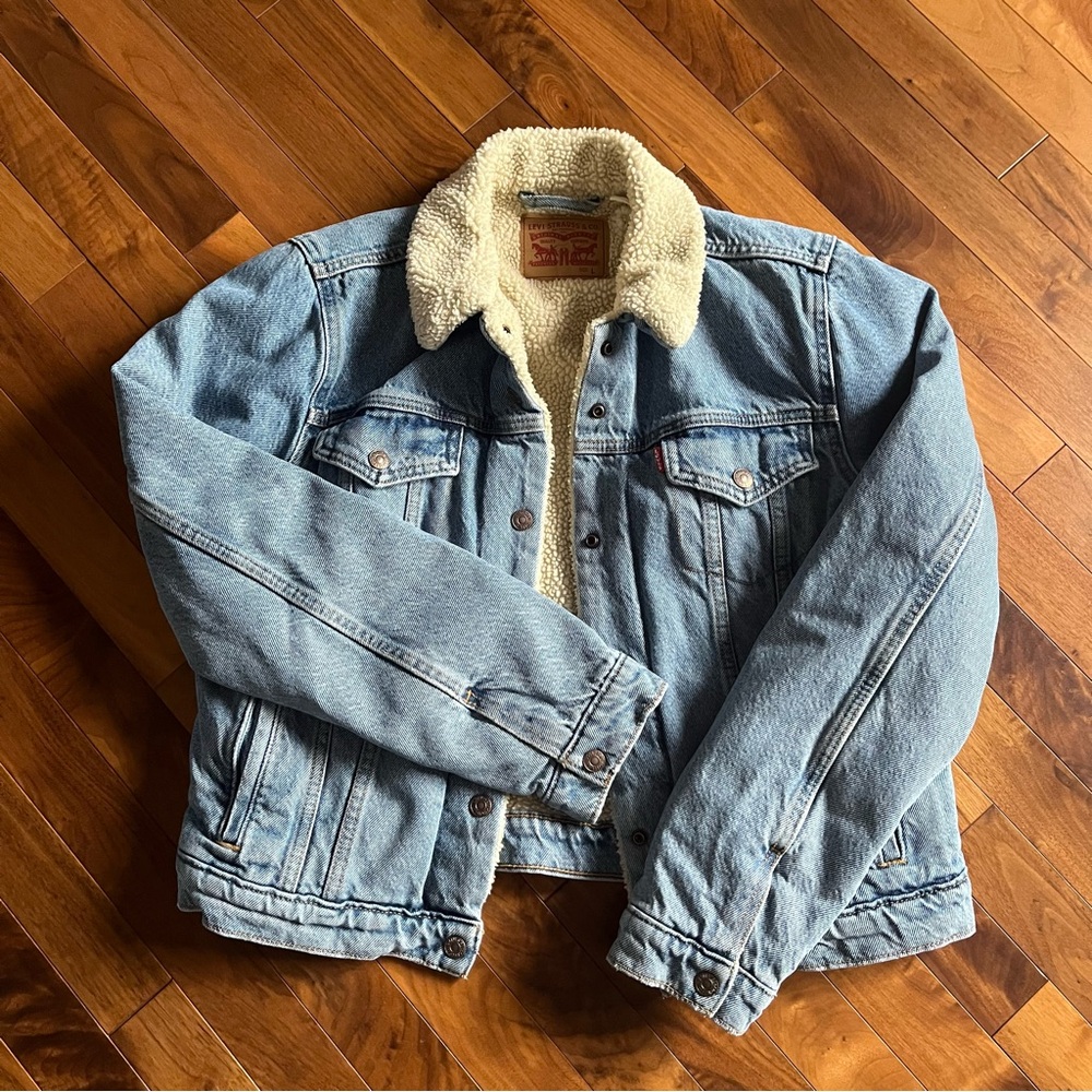Levi’s Sherpa Denim Jacket